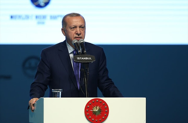 أردوغان يعلق على رسالة إمام أوغلو وشراء الشيخة موزة لأراض