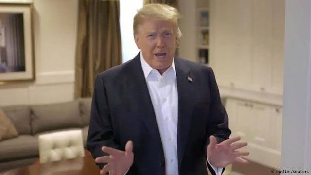 Trump Akan Tinggalkan RS, Minta Warga AS Tak Khawatir COVID Trump Akan Tinggalkan RS, Minta Warga AS Tak Khawatir COVID