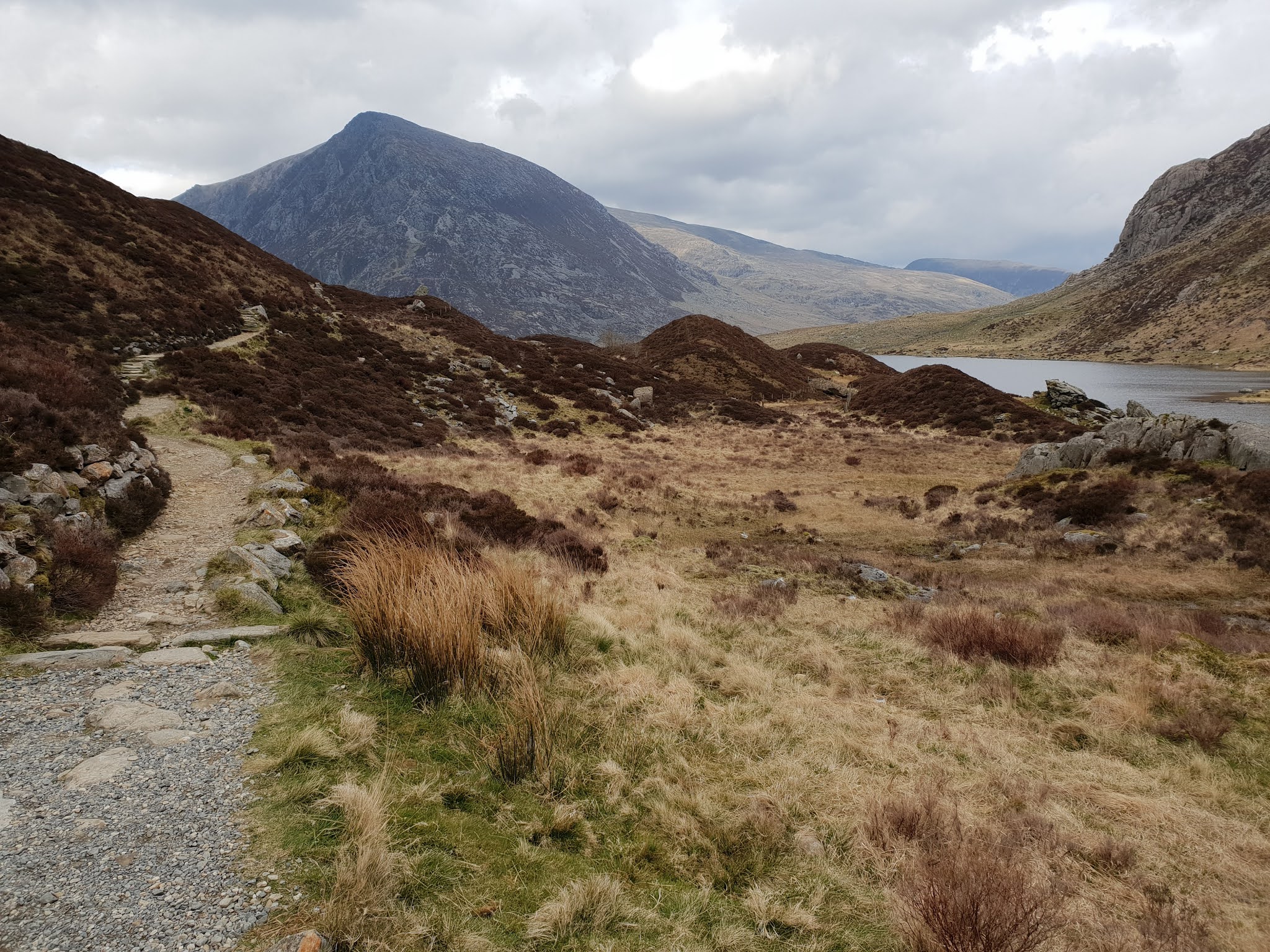 Scrambling in Devil's Kitchen, Snowdonia