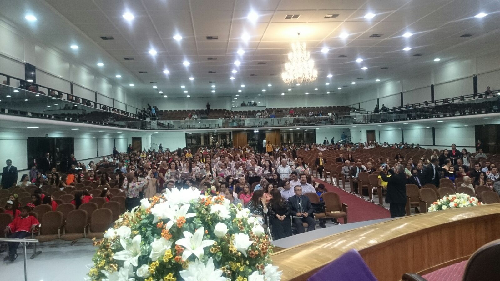 Interior templo sede