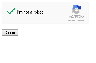 How to implement Google reCaptcha to Web Forms