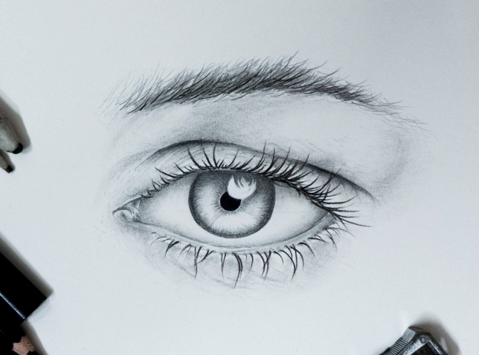 HOW TO DRAW EYES STEP BY STEP EASILY | UNIQUE ART BLOGS Unique Eye Drawings