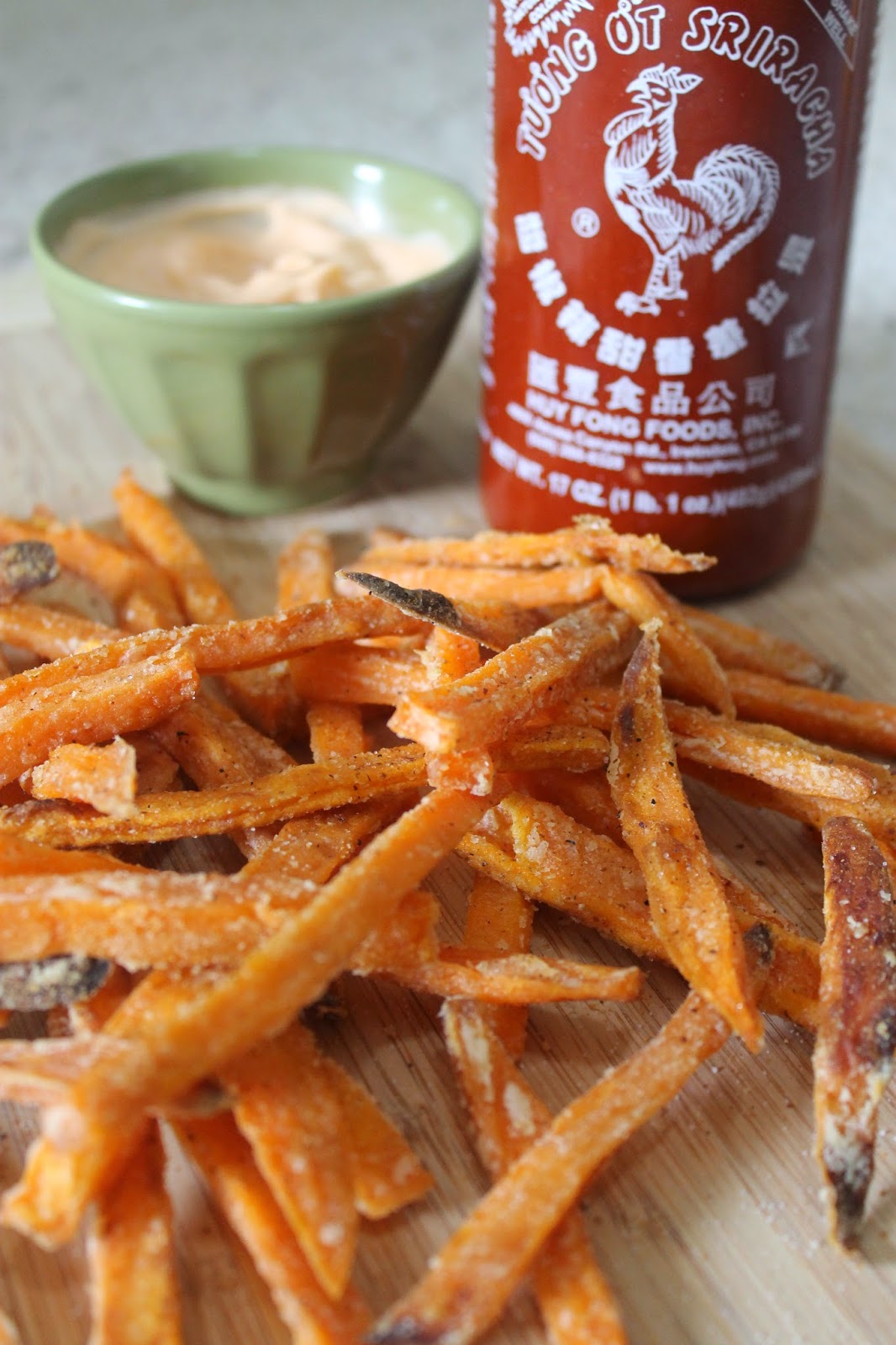 spicy baked sweet potato fries