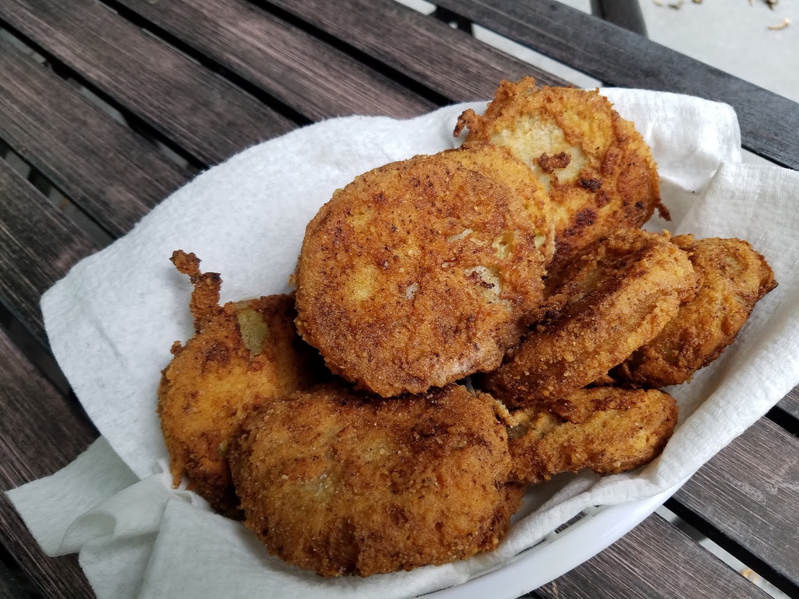 Low Carb Fried Green Tomatoes Preesi Food Whore