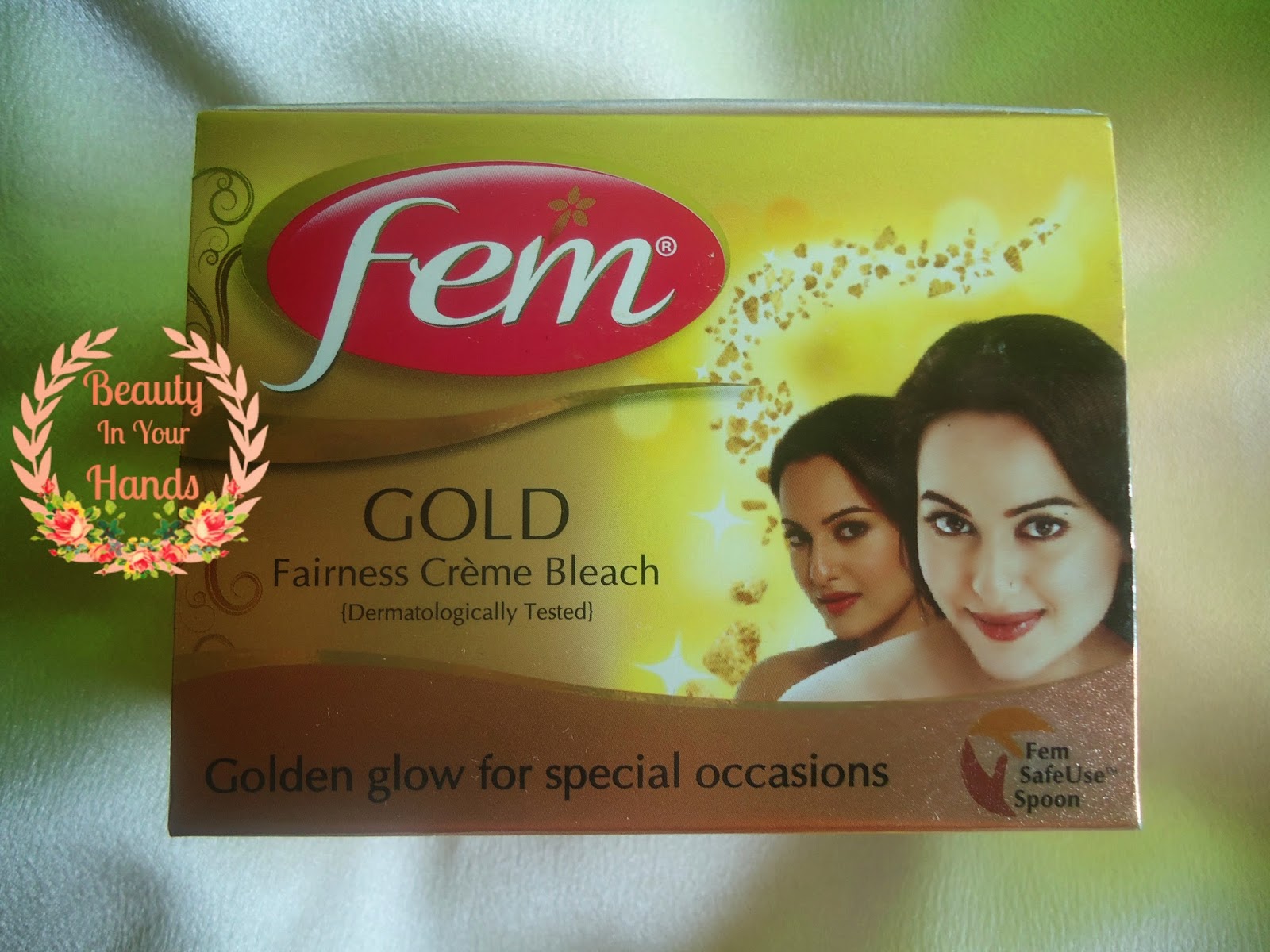 fem creme bleach gold 24g