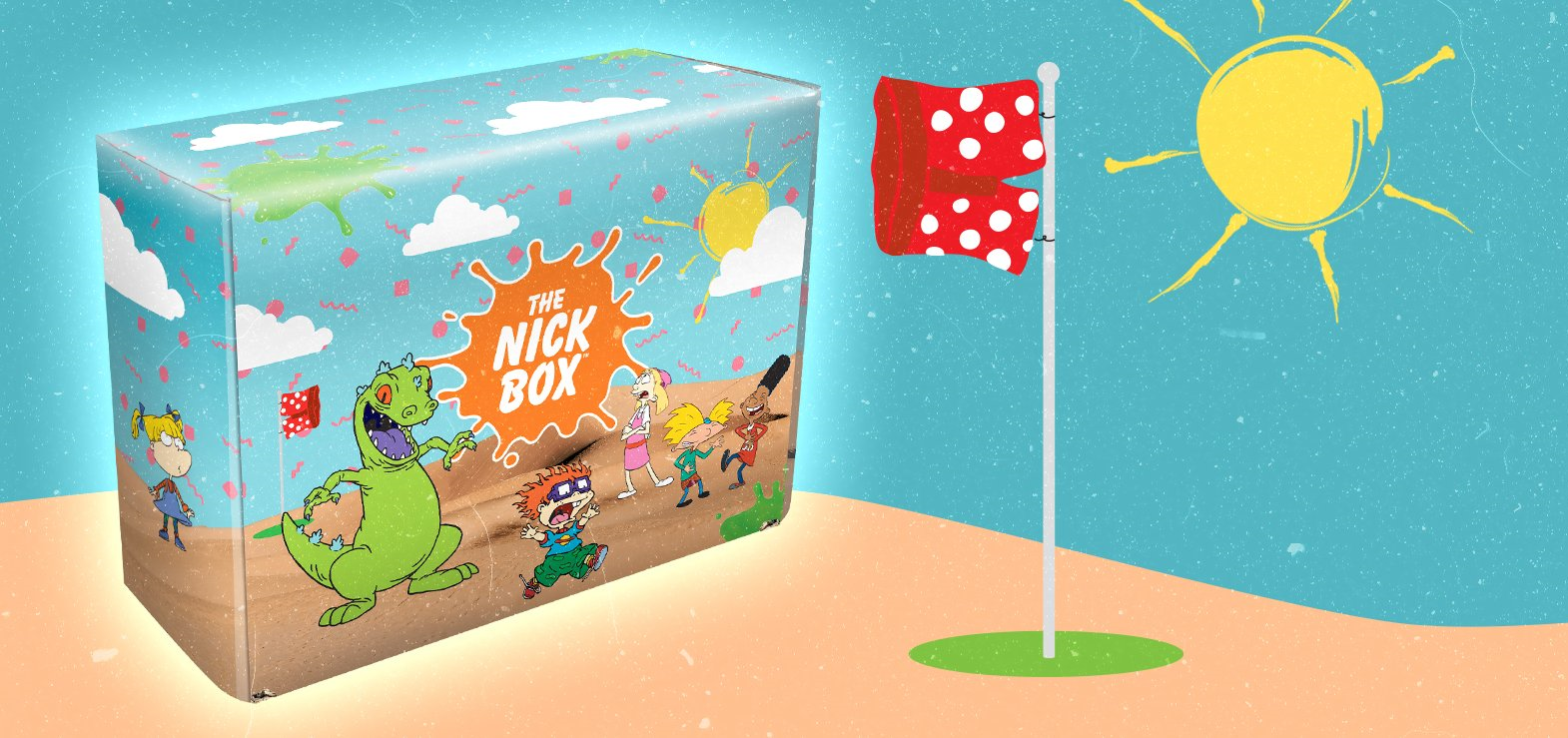 NickALive! The Nick Box to Celebrate 20th Box This Summer