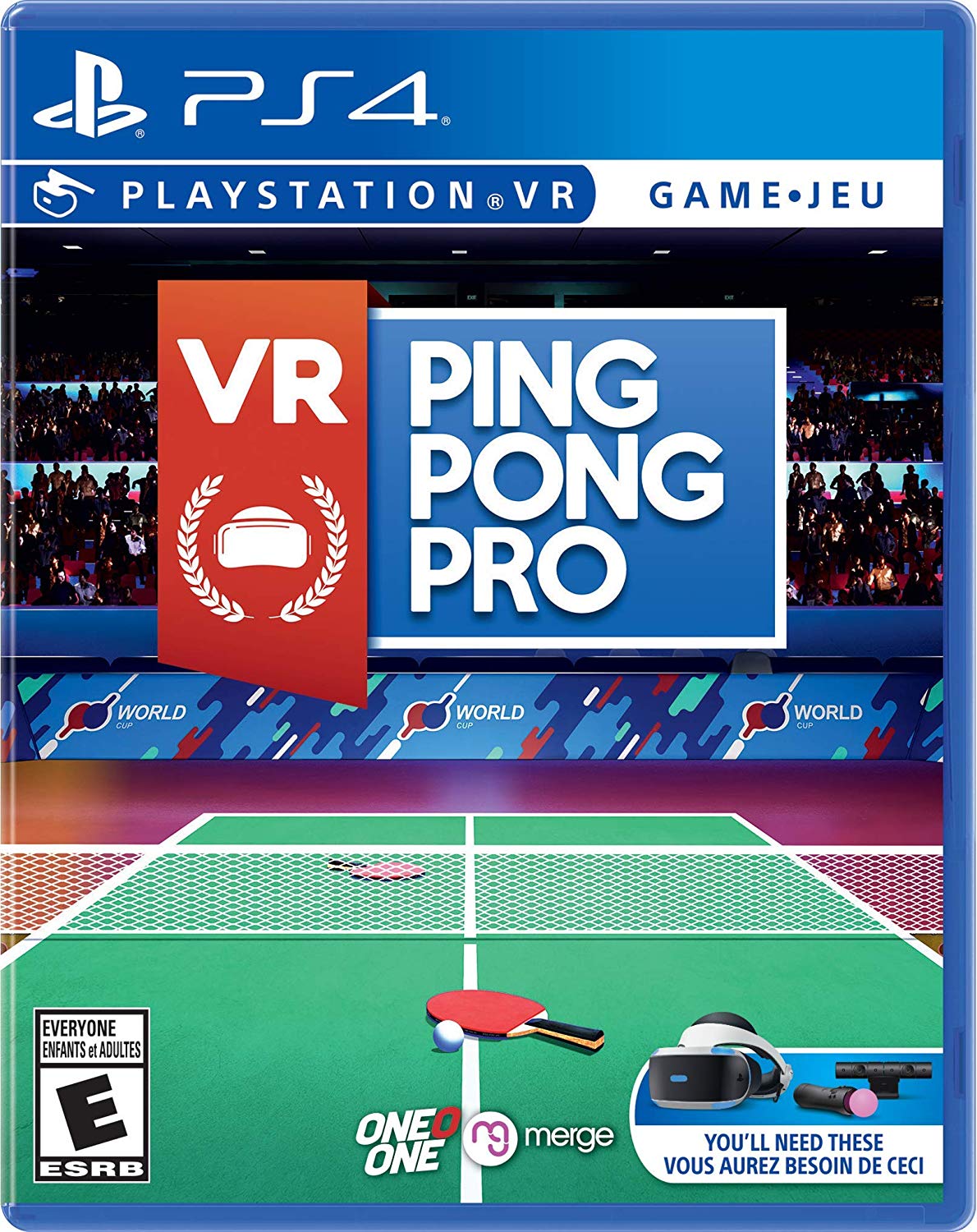 New Games VR PING PONG PRO (PC, PS4) The Entertainment Factor