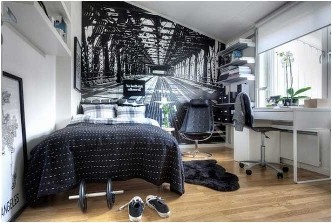 Wunderbar Gardinen Jugendzimmer Fotos Waldooxyz Vintage