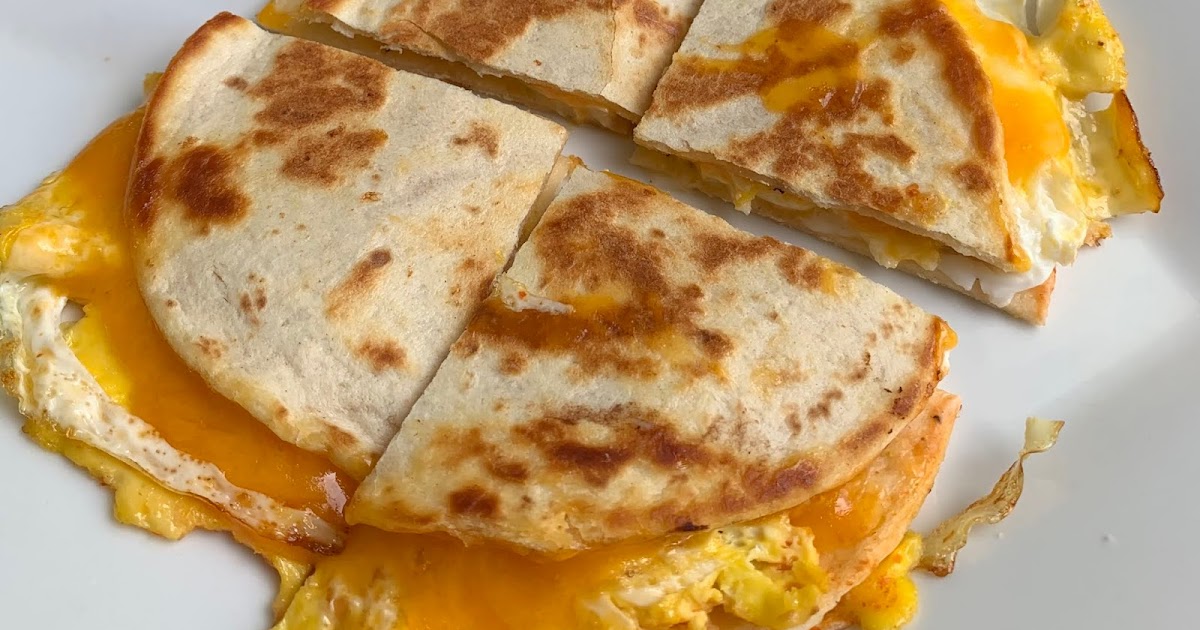 Radke Family Cookbook Fried Egg Quesadilla
