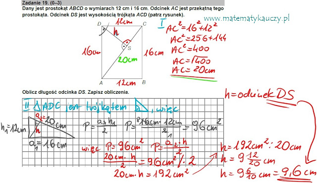 Egzamin ósmoklasisty maj 2021 z matematyki CKE - 👉ODPOWIEDZI z rozwiązaniami KROK PO KROKU :)