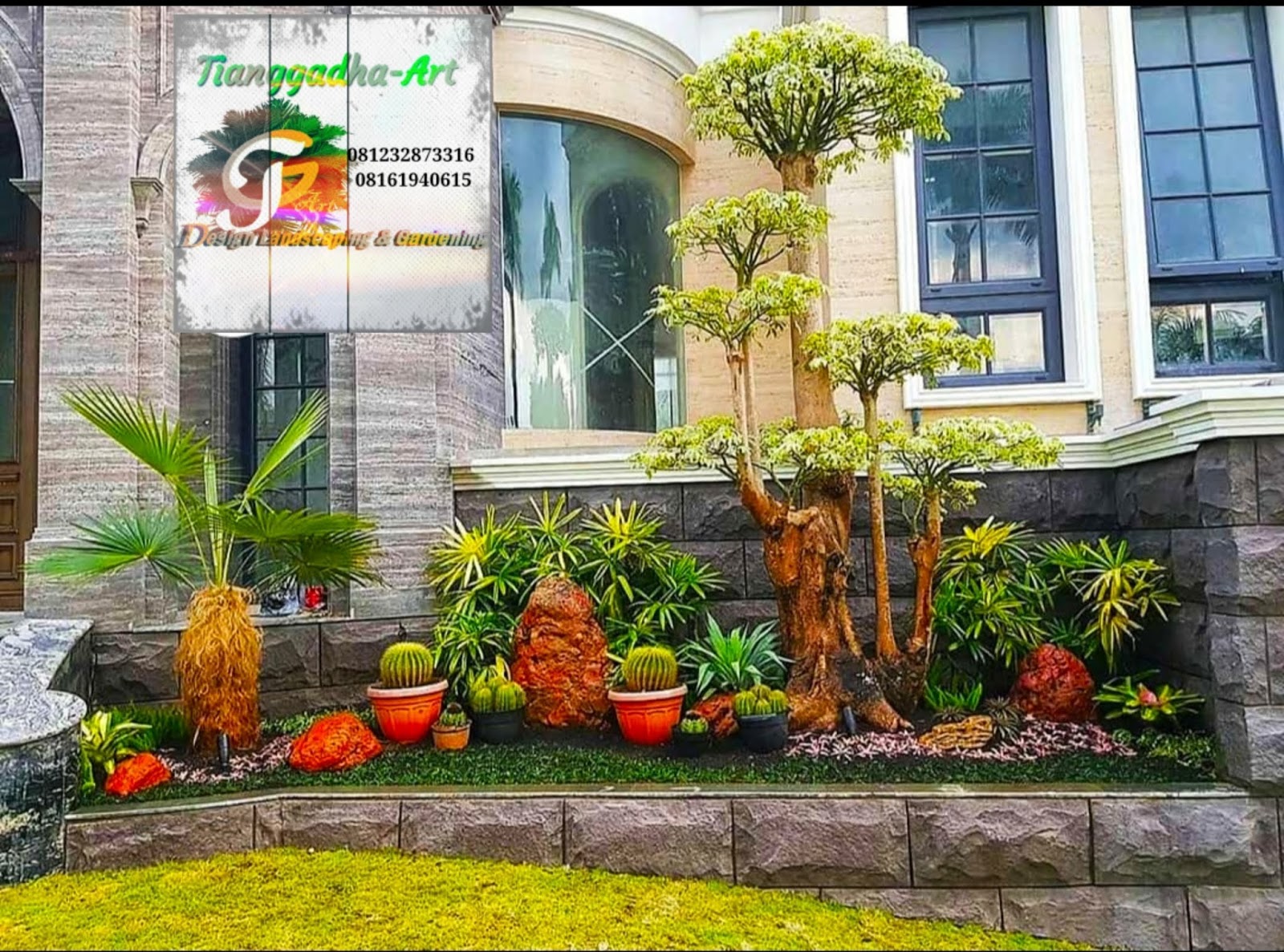 Fungsi Taman Minimalis Depan Rumah - JASA TUKANG TAMAN SURABAYA