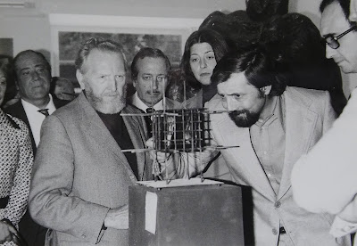 Pablo Serrano exposición: la Quema del Objeto en Barcelona Sala Gaudi Gaudifond Arte