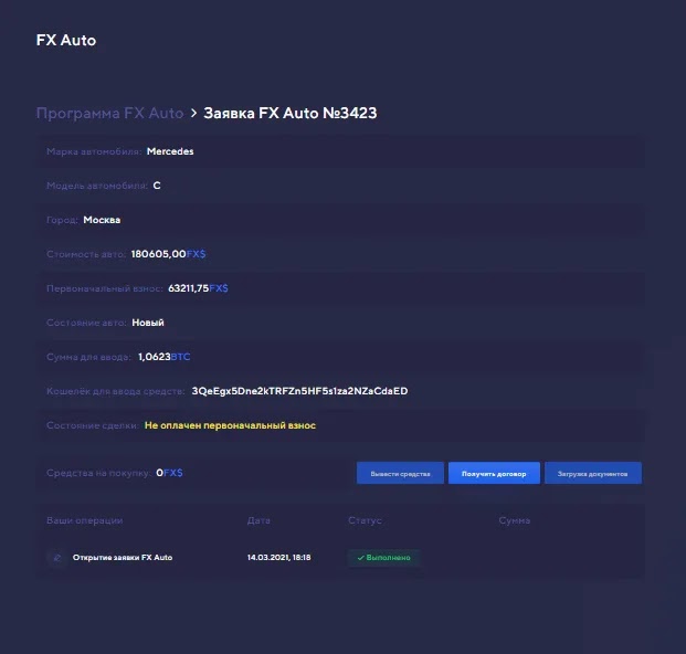 Обзор партнерской программы FX Auto1 Обзор программы FX Auto1