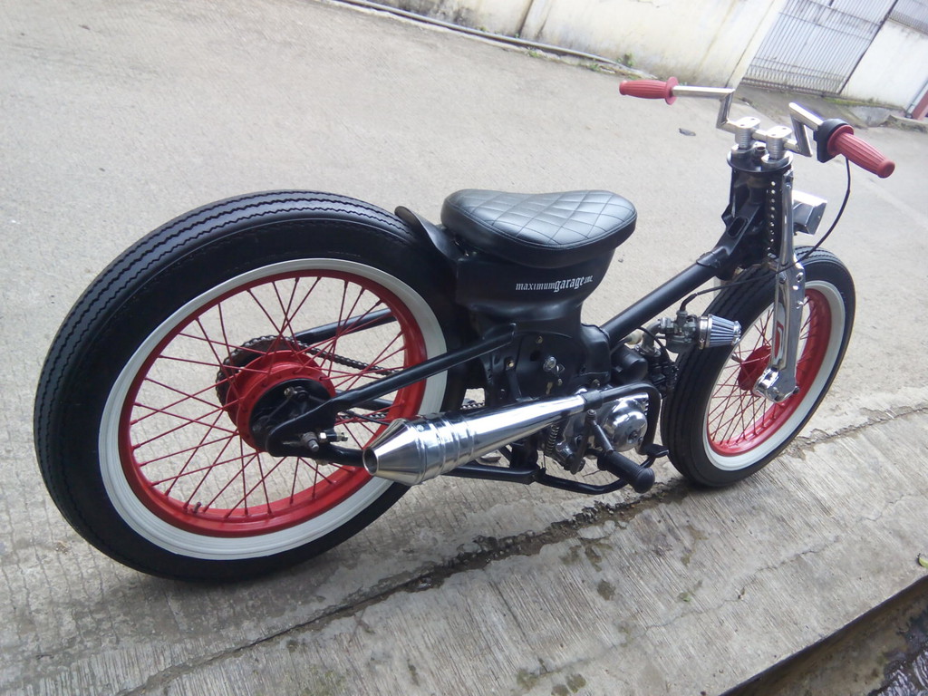 BUKALAPAK Motor Kustom Jual Honda C70 1981 Custom Street Choppy