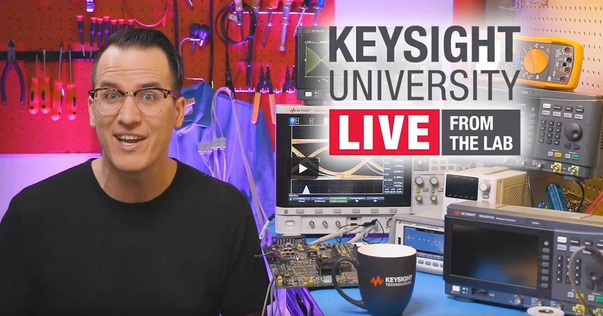 KeySight University Labs Event 2021 MCHobby Le Blog