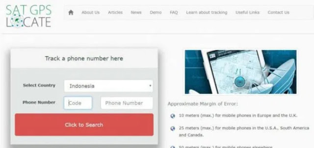 cara melacak nomor hp dengan server gps tracker