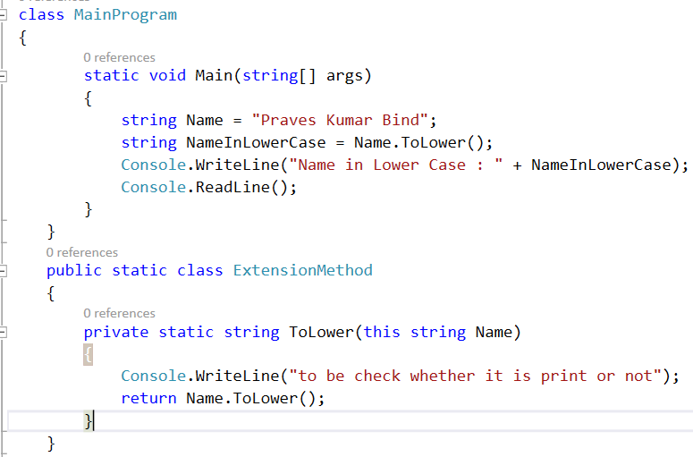DOT NET MEDIUM: Extension Method in C#