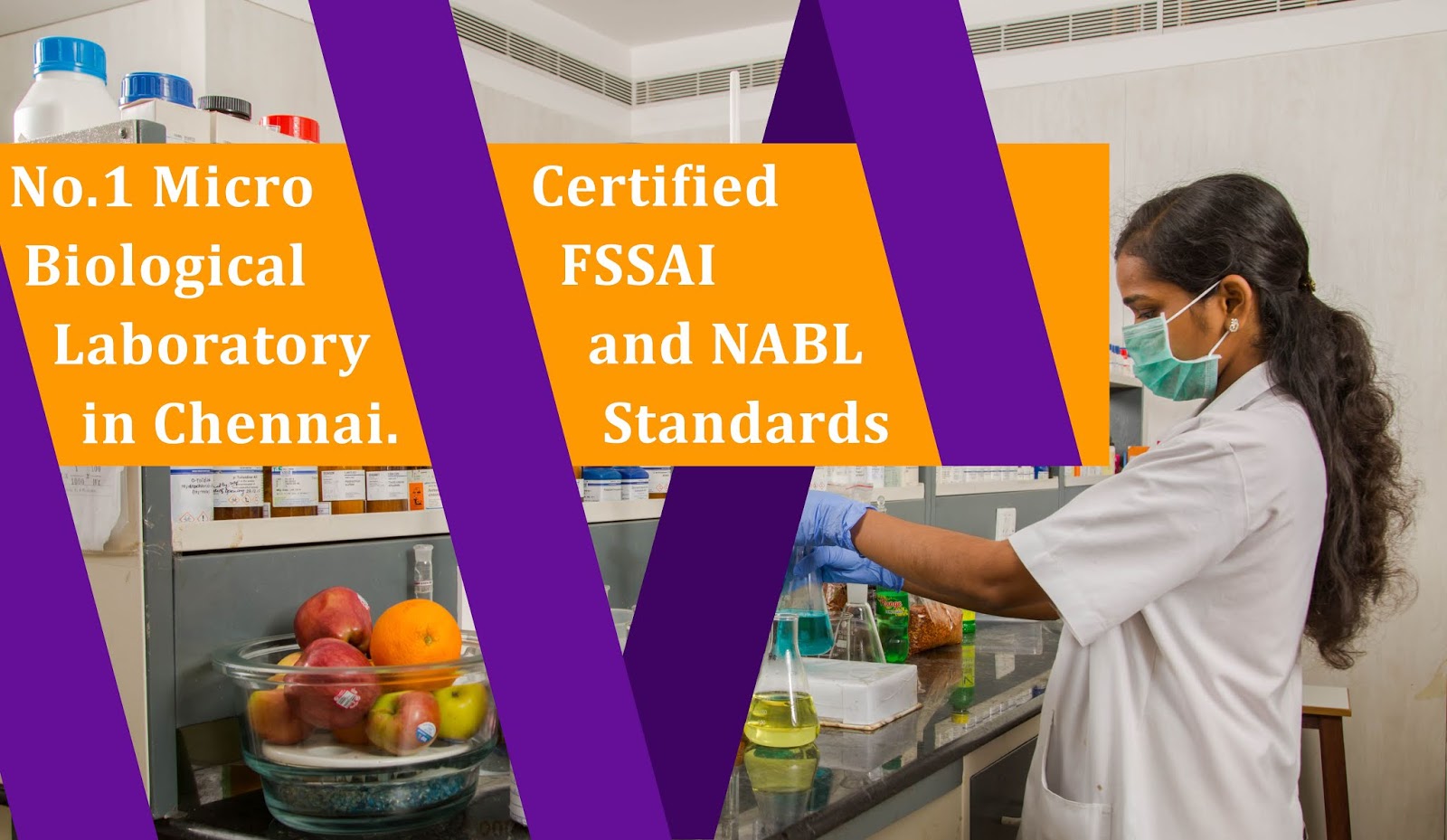 No.1 Micro Biological Laboratory in Chennai Certified FSSAI and NABL