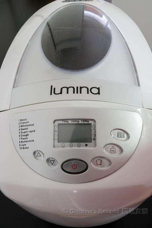 Lumina - Aldi 麵包機 Breadmaker01