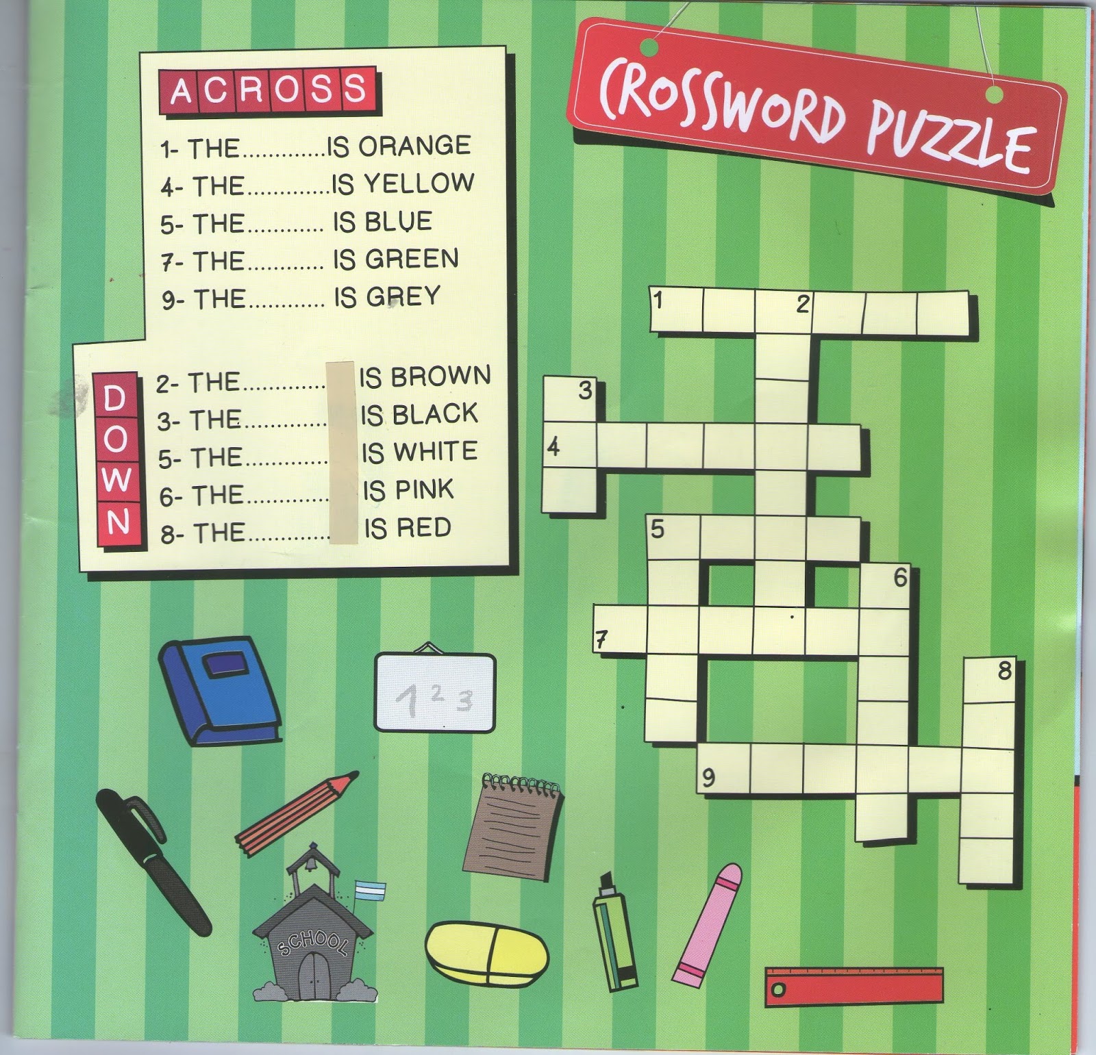 Fgpense anzadeingles Back To School Crossword Puzzle fgpense-anzadeingles-back-to-school-crossword-puzzle