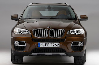 facelifted bmw x6 front view