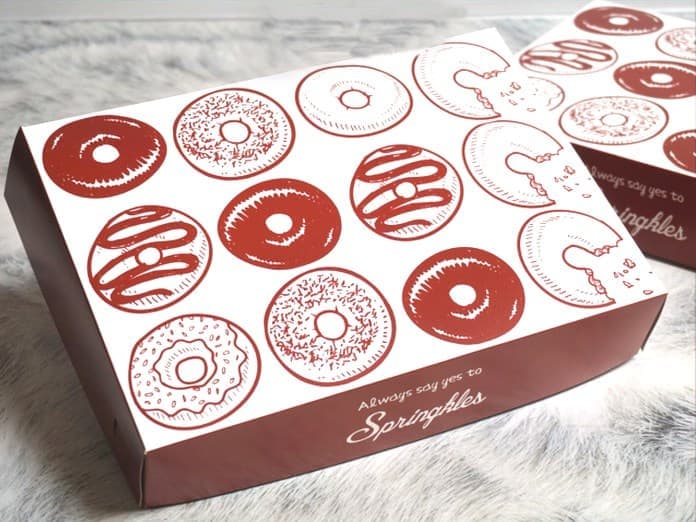 Kotak Kemasan Donat ~ Print Corner