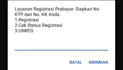 Cara Cek Status Registrasi