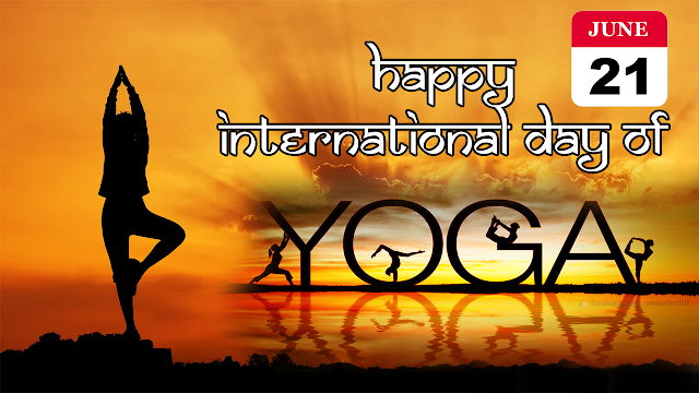 happy international yoga day wallpaper