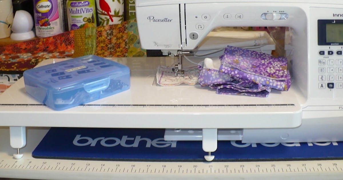 Eyelets in the Seams Brother Blue Sewing Machine Mat...
