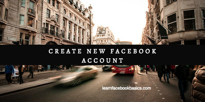 How to create new facebook profile account social network villa