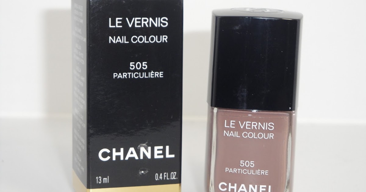 Jayded Dreaming Beauty Blog : CHANEL LE VERNIS NAIL COLOUR: 505 ...