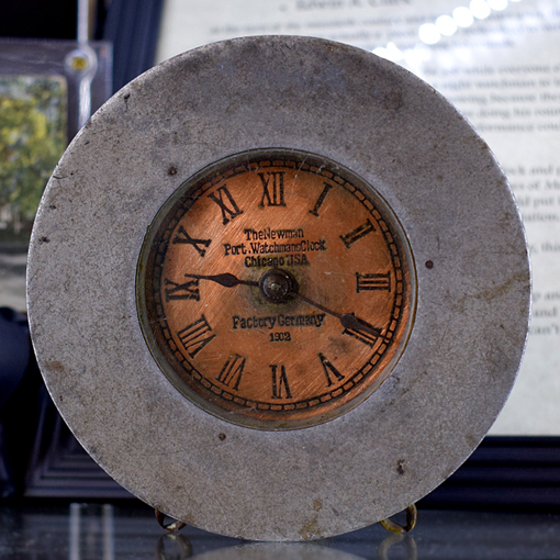 Night Watchman's Clock | Senoia Area Historical Society Museum | Photo: Travis S. Taylor