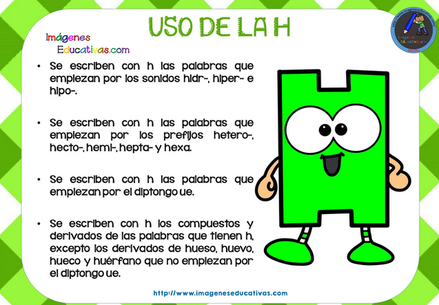 USO DE LA H
