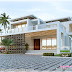 2371 sq-ft box model residence design