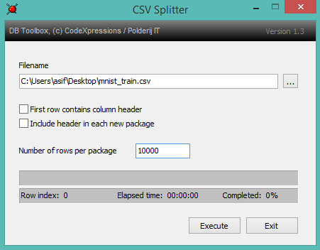 Converting MNIST Handwritten Digits Dataset into CSV with Sorting and ...