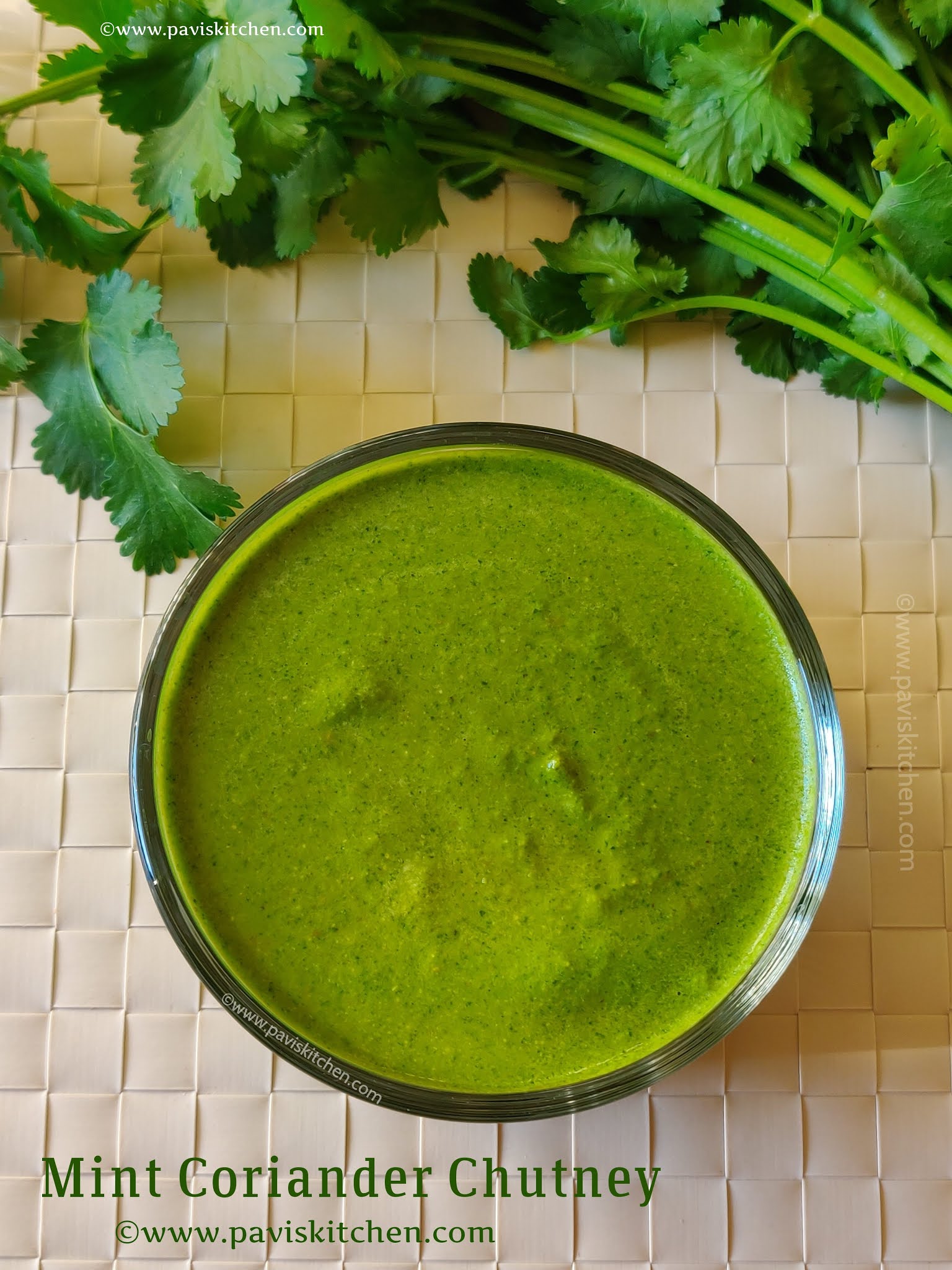 Mint coriander chutney recipe Green chutney recipe for sandwich