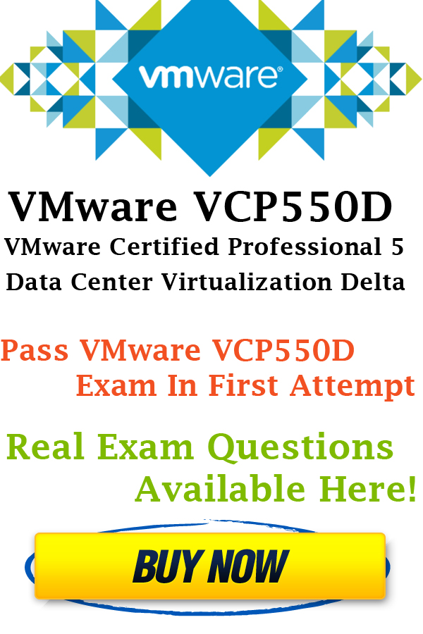 VCP550D Practice Questions