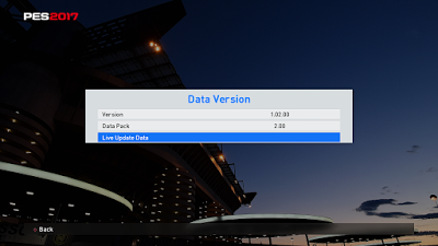 Option File PES 2017 untuk PES Galaxy V1.1.1 update 12-11-2016