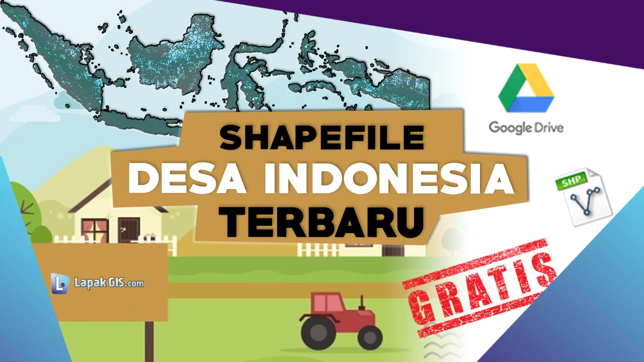 Shapefile Desa Indonesia