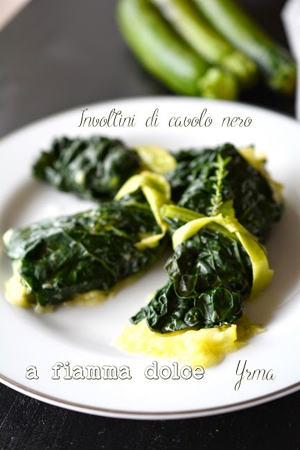 involtini di cavolo nero alle zucchine