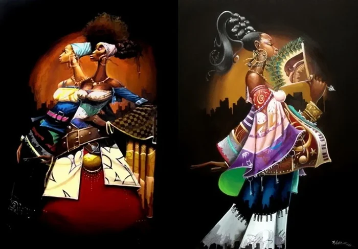 Frank Morrison | African American painter | The Urban Jazz