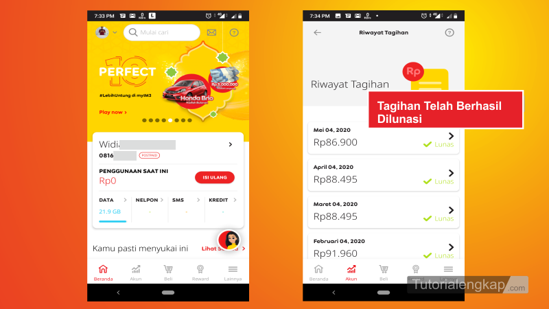 Tutorialengkap 9 Cara Bayar Tagihan Pascabayar Indosat IM3 Melalui LinkAja