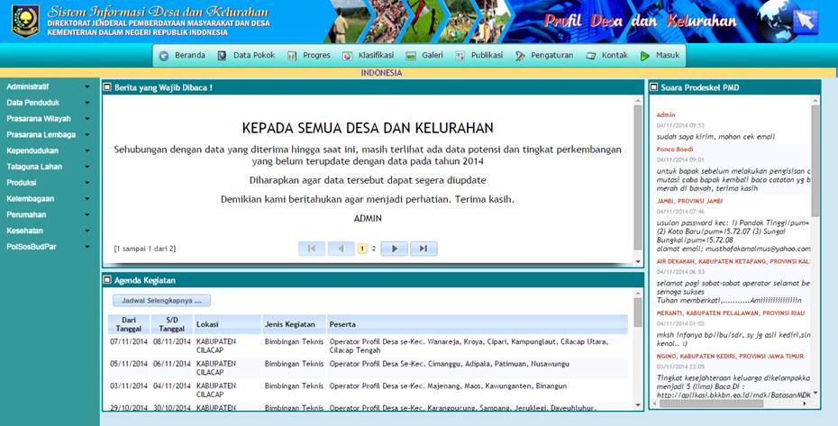 Aplikasi pencarian data penduduk