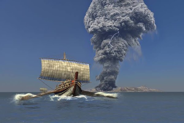Reportan enjambre de sismos cerca del volcan santorini . Reportan enjambre de sismos cerca del volcan santorini .