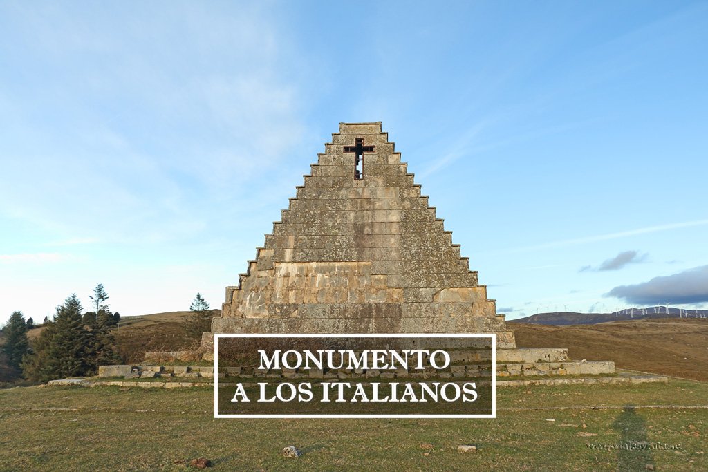 Monumento a los Italianos del Puerto del Escudo