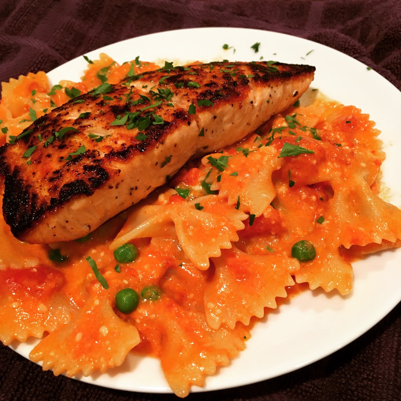 How to Make 30minute Salmon alla Vodka for Your Future InLaws