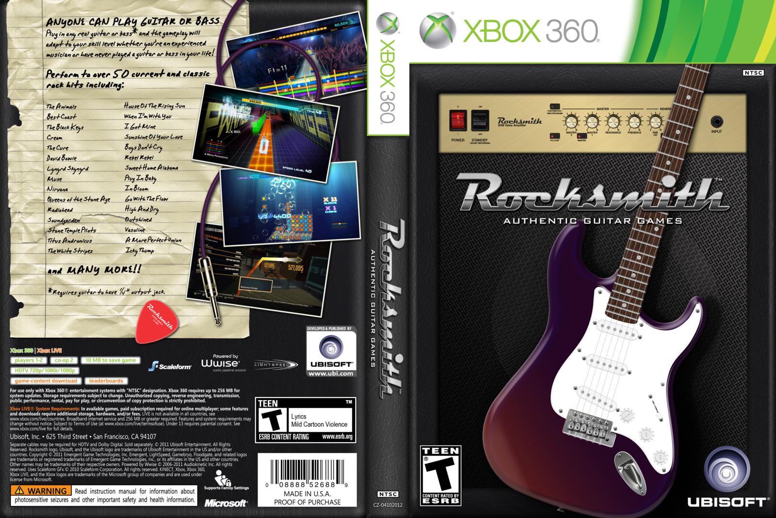 Rocksmith Authentic Guitar Games