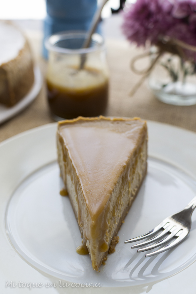 Mi toque en la cocina Caramel macchiato cheesecake
