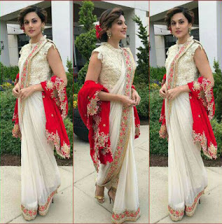 Actress taapsee pannu in rashi kapoor kolkata based designer Actress taapsee pannu in rashi kapoor kolkata based designer