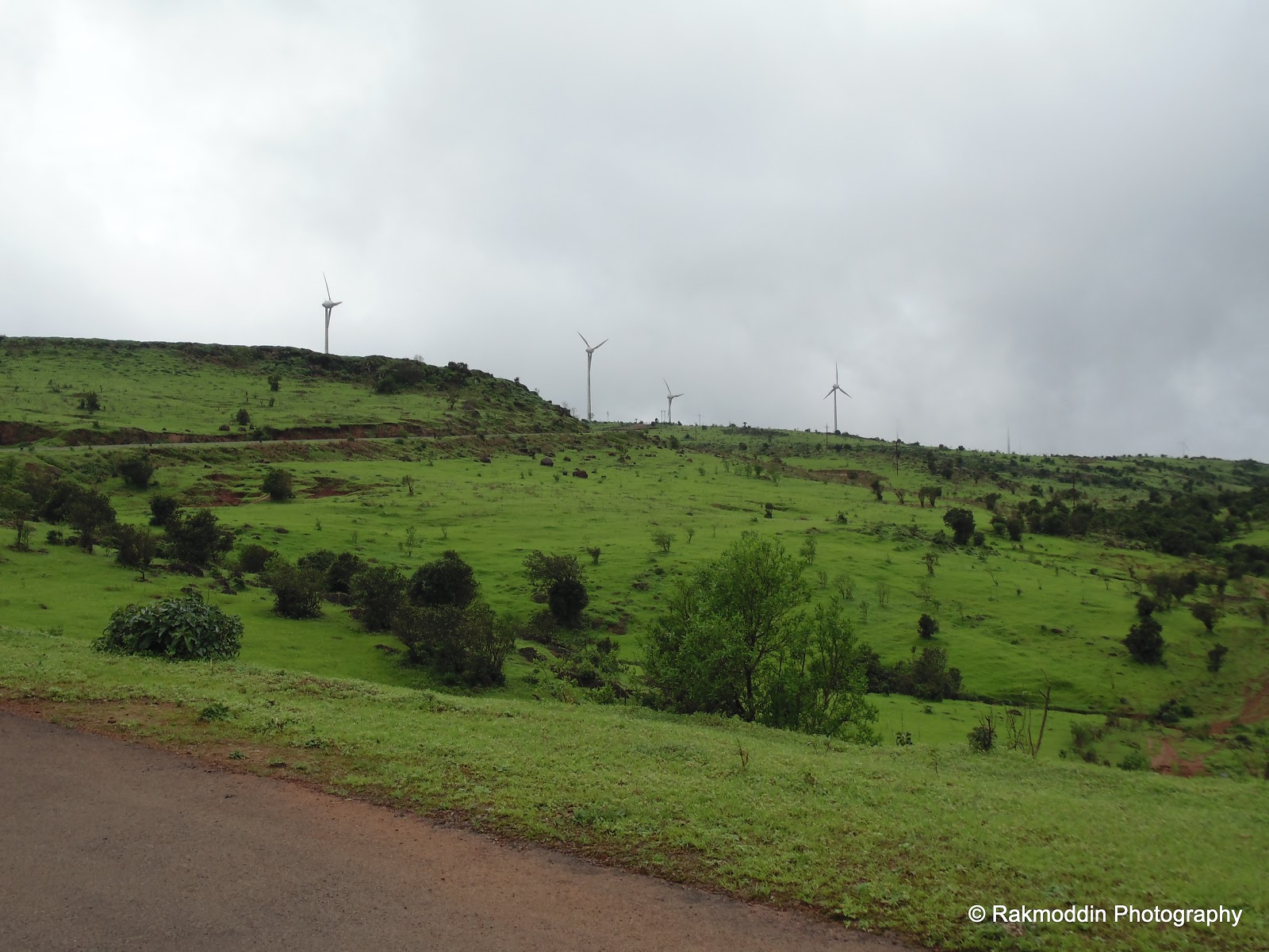 Chalkewadi windmills farms near Satara